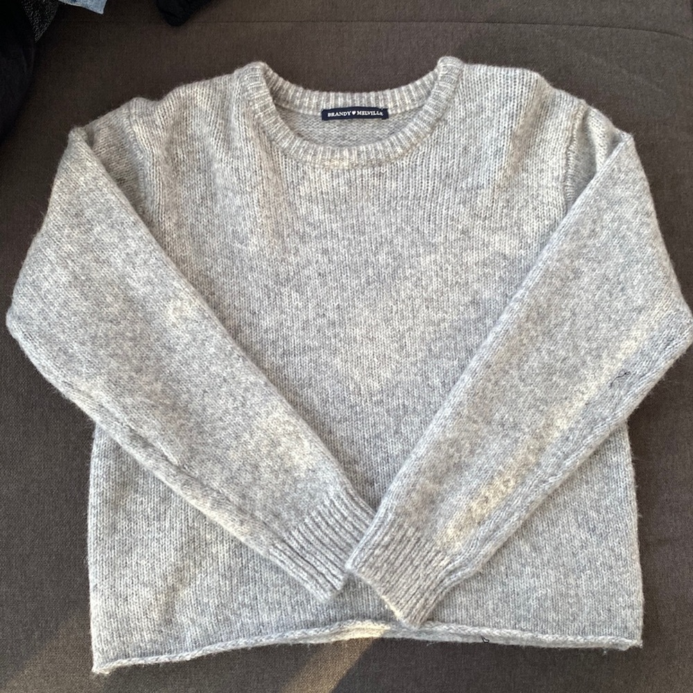 Brandy Melville grey sweater.